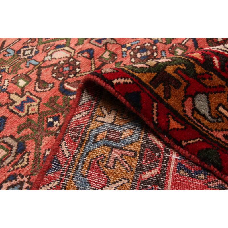 ECARPETGALLERY Hand-knotted Andelz Red Wool Rug - 3'7 x 9'9