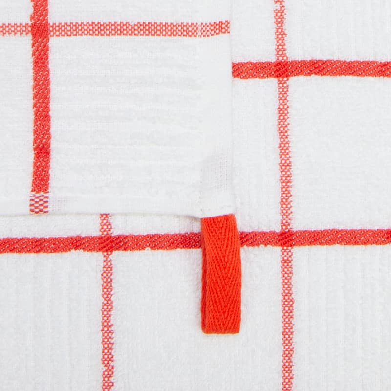 The Sloppy Chef Premier 12-Piece Windowpane Dishcloths - 13x13