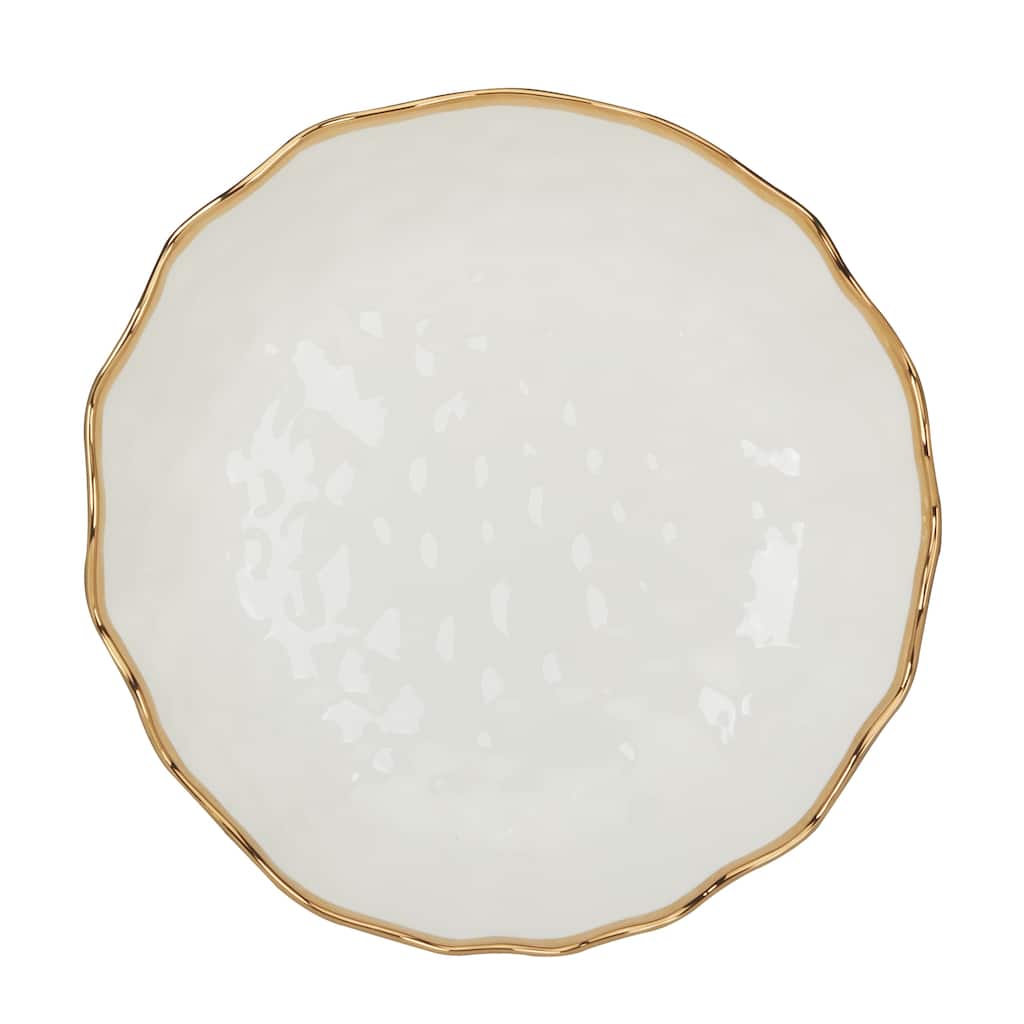 Certified International Regency Gold 106 oz. Serving Bowl - 13" Diam x 3"