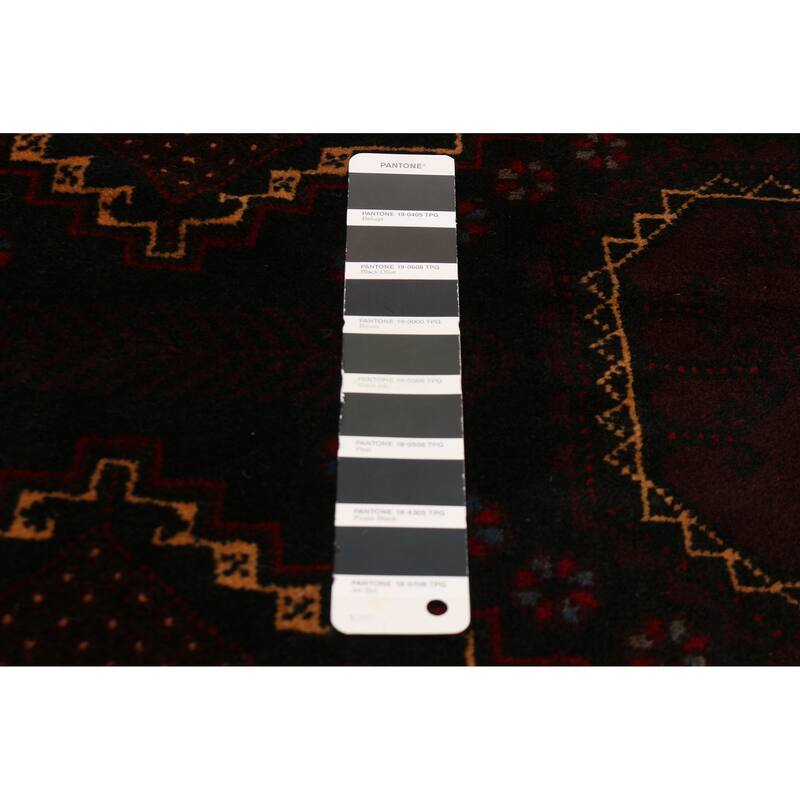 Teimani Black Rug 4'9" x 7'3" - 4'9 x 7'3