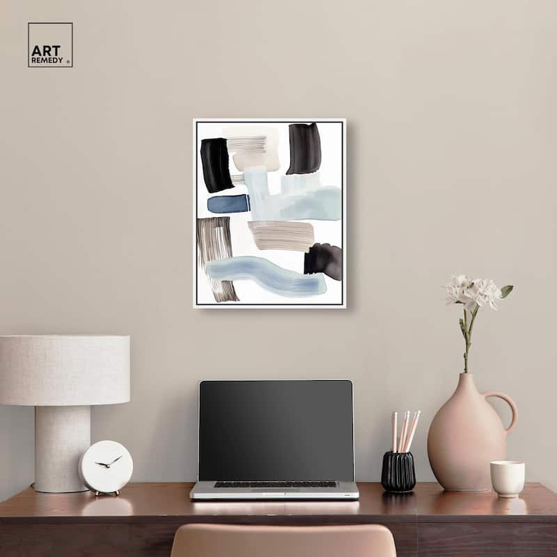 Abstract Order Canvas by Art Remedy