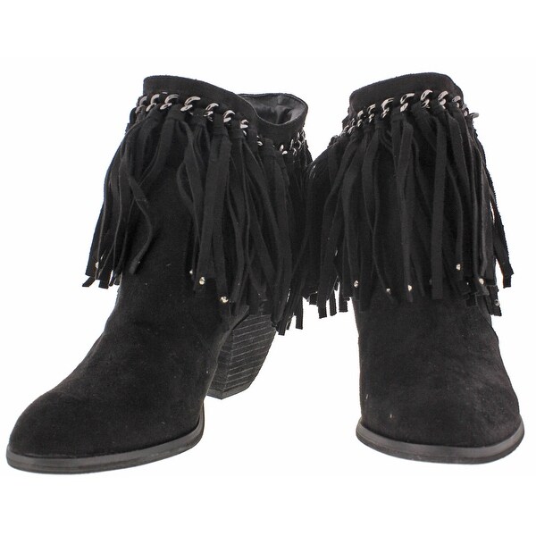not rated black booties