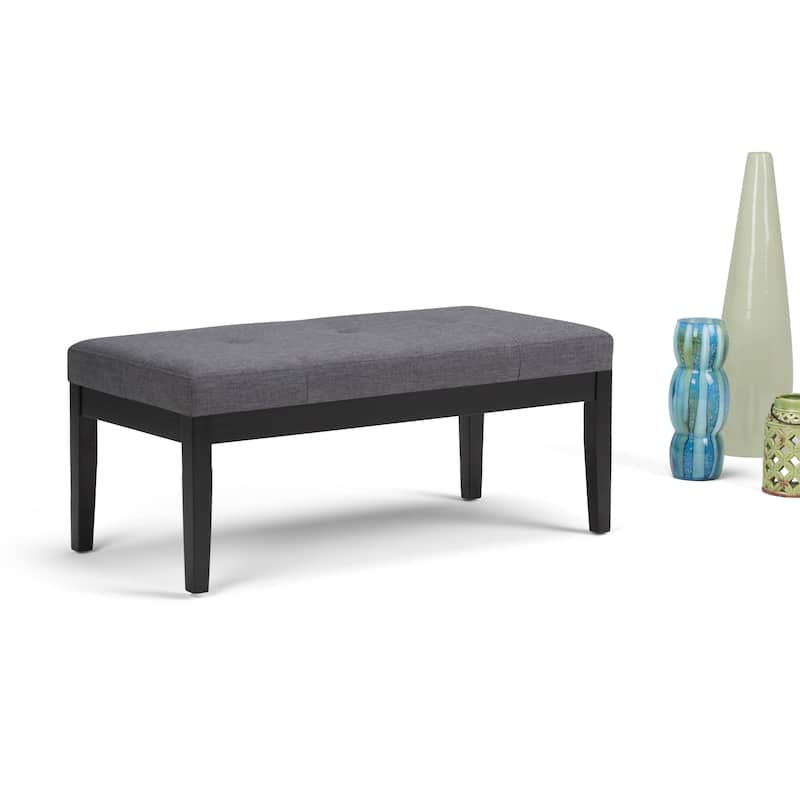 WYNDENHALL Abbey 43 inch Wide Contemporary Rectangle Ottoman Bench