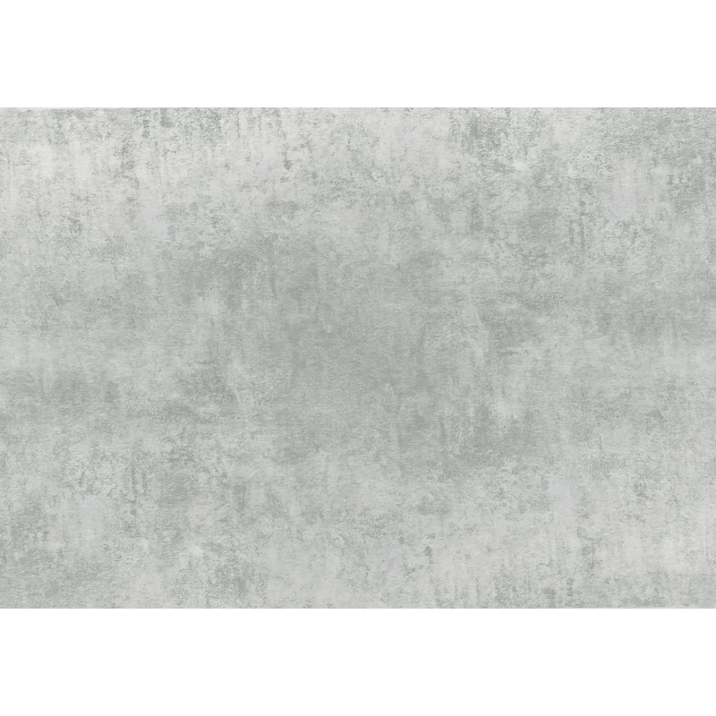 Grey Wood and Glass Coffee Table 44 Inch Modern Living Room Accent Table - 47” x 23.75” x 17”