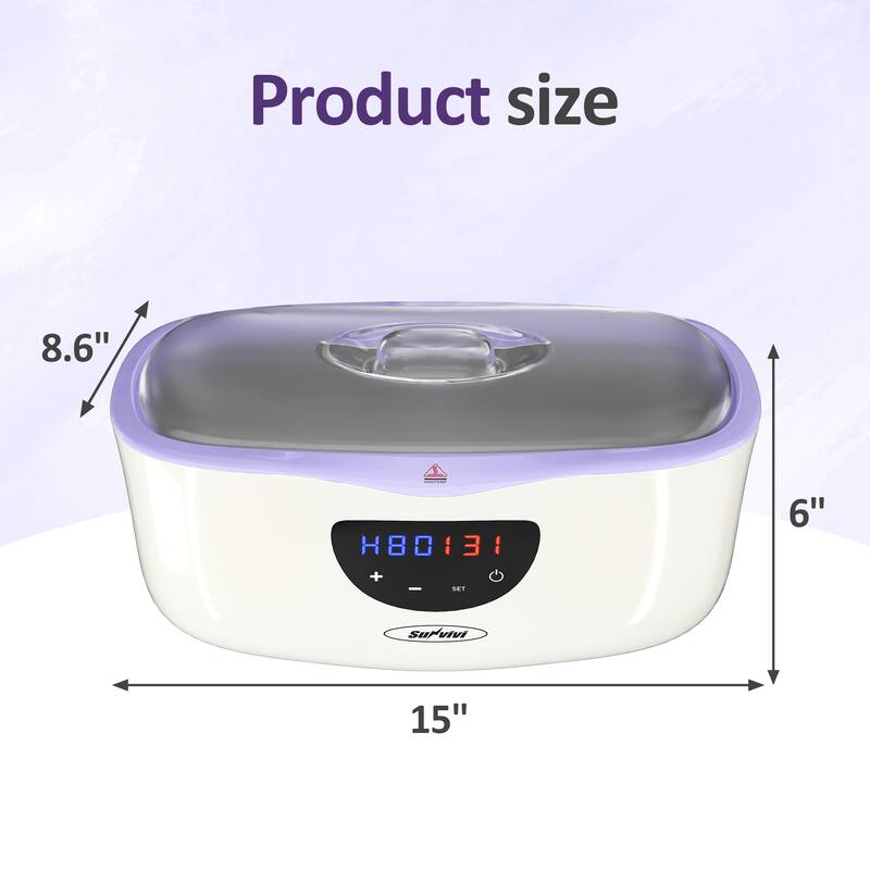 4000ML Purple Paraffin Wax Machine