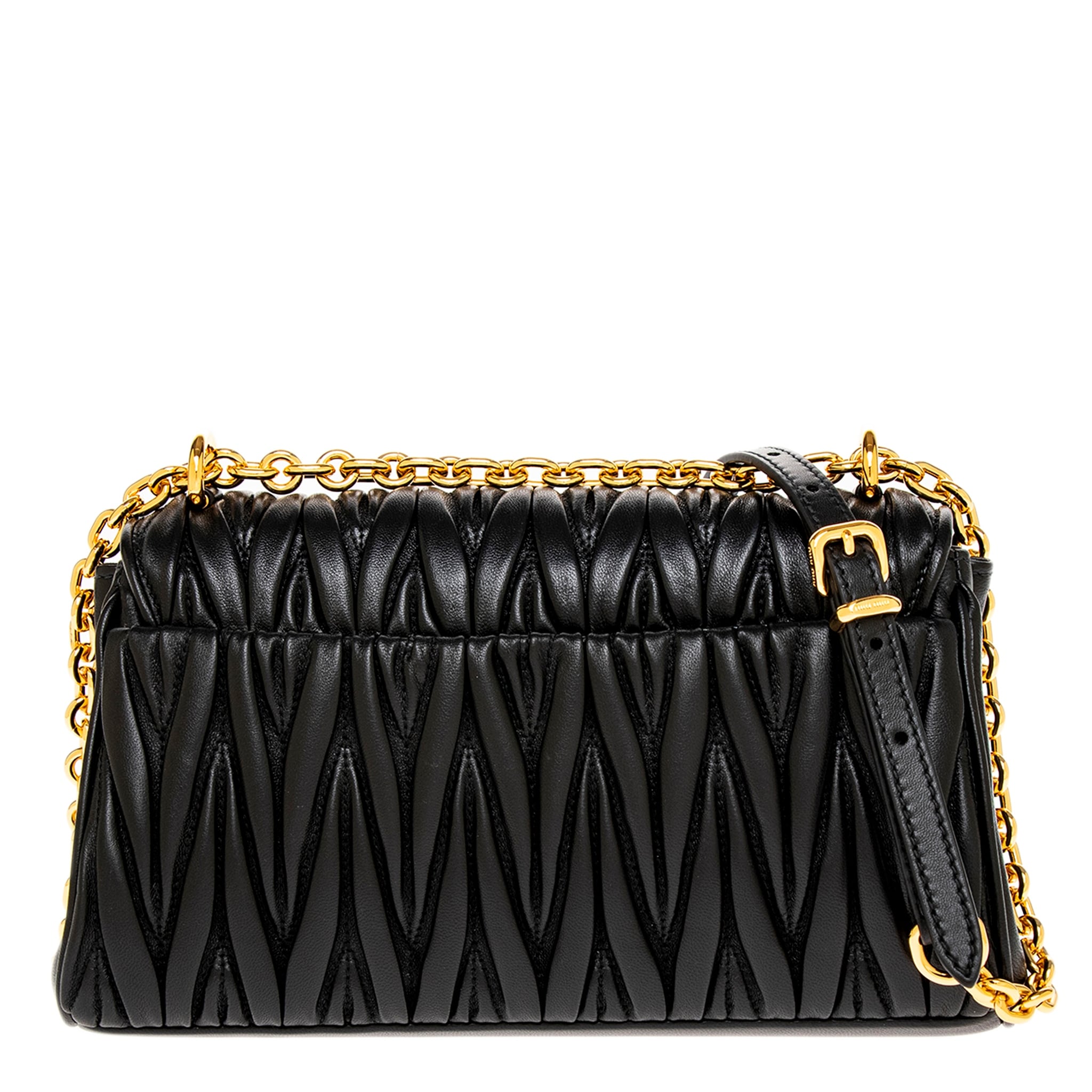 Miu Miu Matelasse Leather Shoulder Bag - Bed Bath & Beyond - 43008121