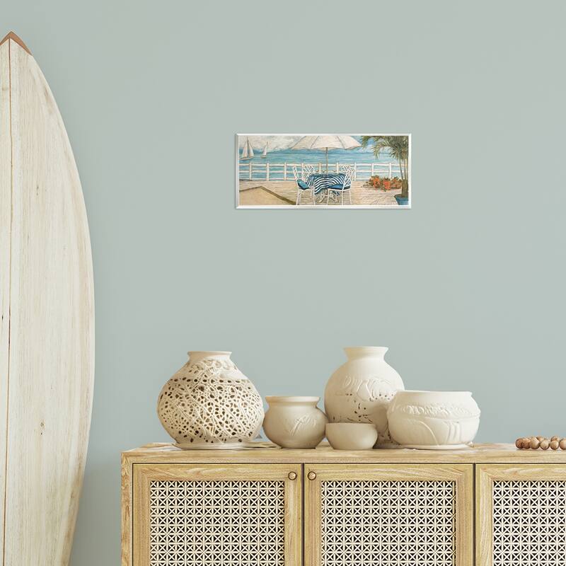 Stupell Coastal Restaurant Overlook Wall Plaque Art Design By Charlene Olson
