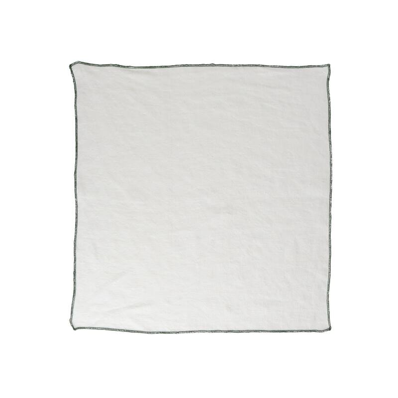 Handwoven Square Napkin - 17.75" - White
