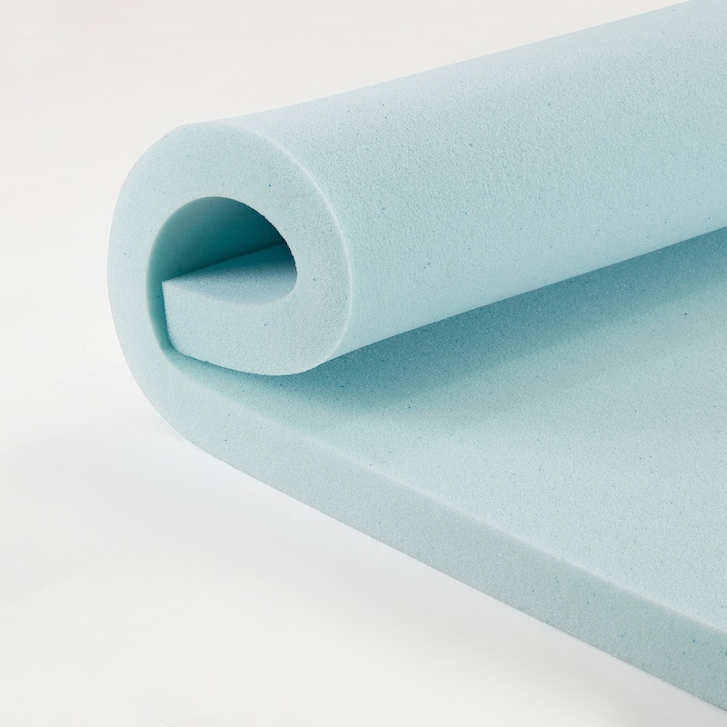 Memory Foam Cool Gel Mattress Topper 2"