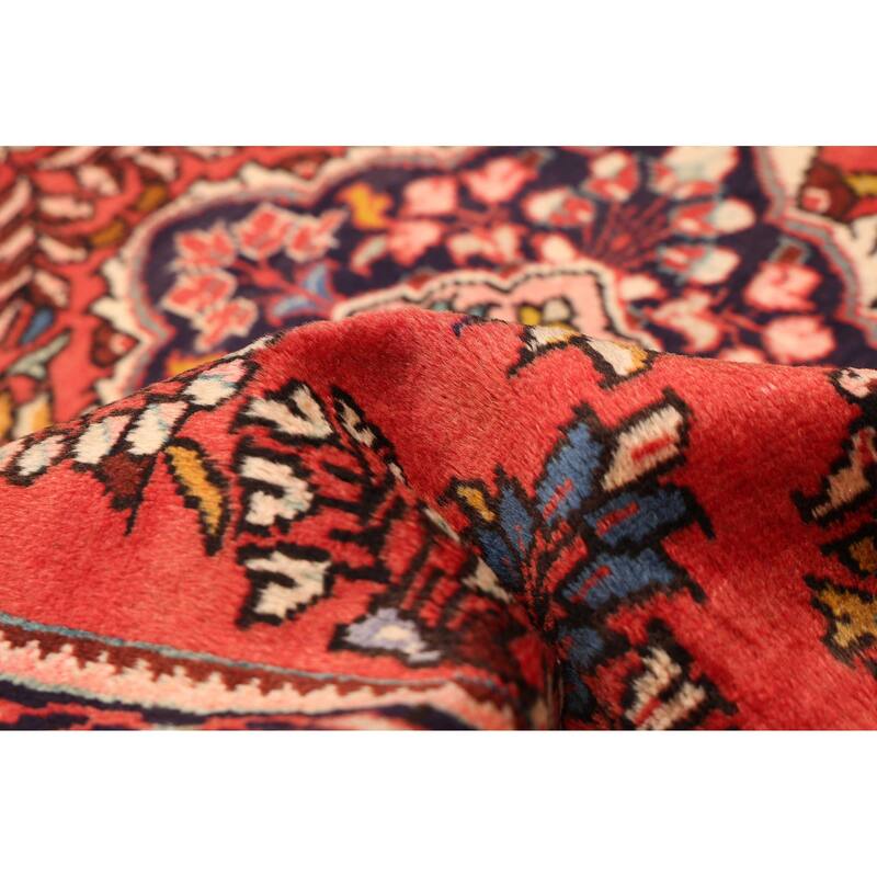 ECARPETGALLERY Hand-knotted Anadol Red Wool Rug - 3'7 x 4'11