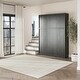 preview thumbnail 2 of 33, Signature Sleep Paramount Queen Murphy Bed, Black Oak