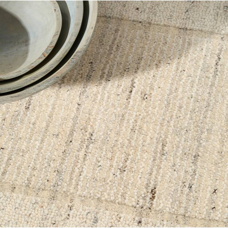 Calvin Klein CK082 Ridge Handwoven Farmhouse Indoor Rug