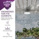 preview thumbnail 13 of 13, Hunter 52" Sea Point Outdoor Ceiling Fan with LED Light Kit and Pull Chain, Wet Rated