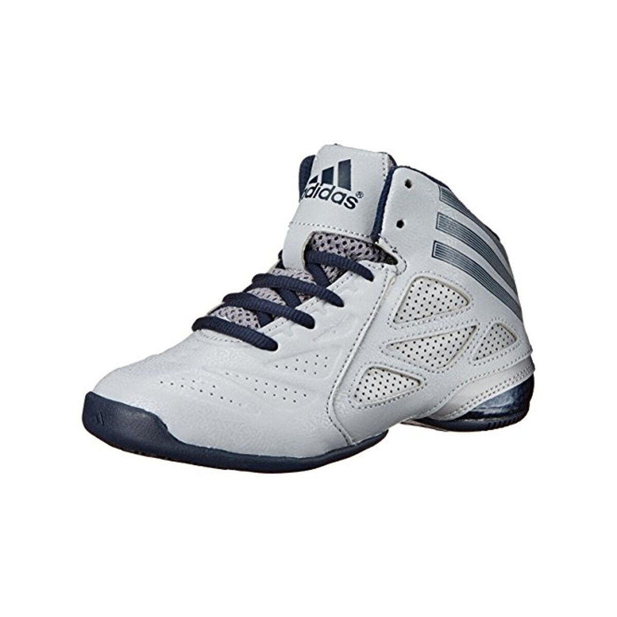 Shop Adidas Boys Performance Basketball Shoes Faux Leather