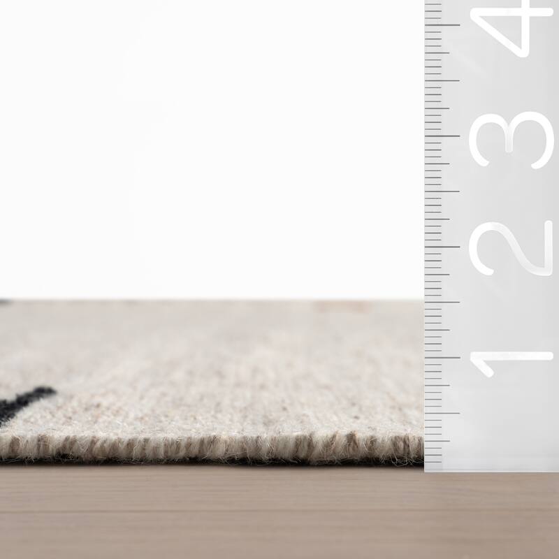 Carmeon Hamilton Lero Bohemian Dot Hand Woven Rug