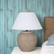 preview thumbnail 8 of 11, 26" Ceramic Table Lamp with Linen Shade