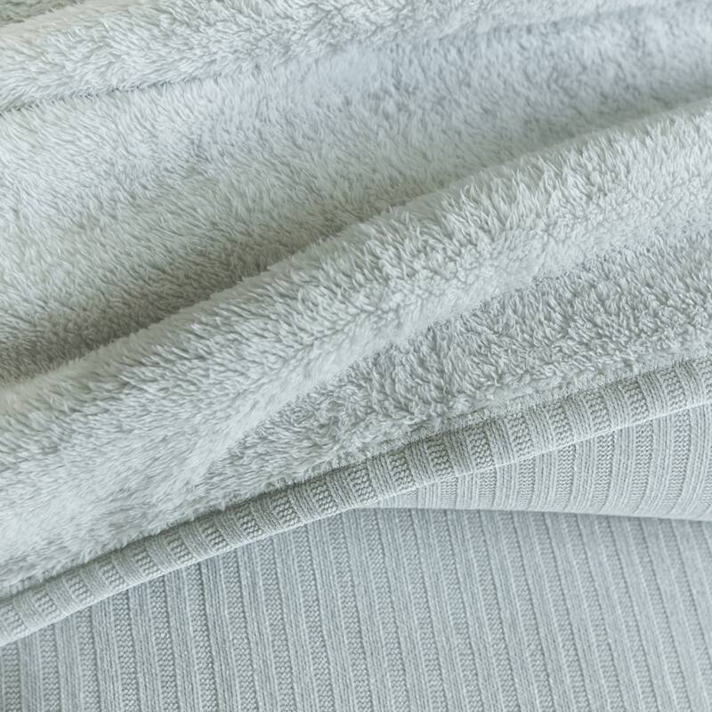 Jennifer Adams Chenille Sherpa Blanket