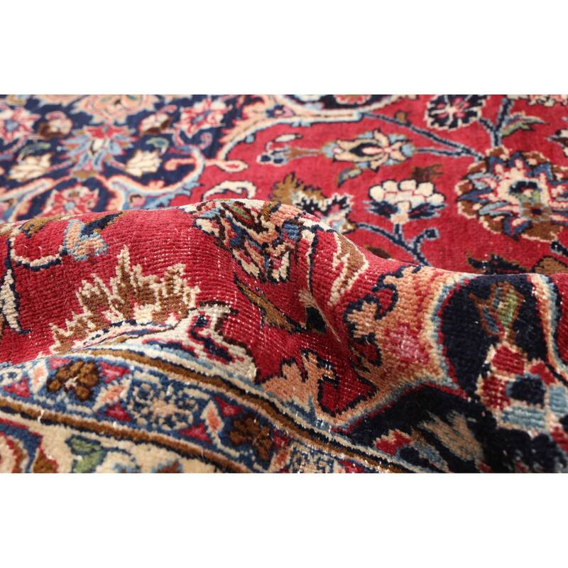 ECARPETGALLERY Hand-knotted Antalya Vintage Red Wool Rug - 7'11 x 10'0
