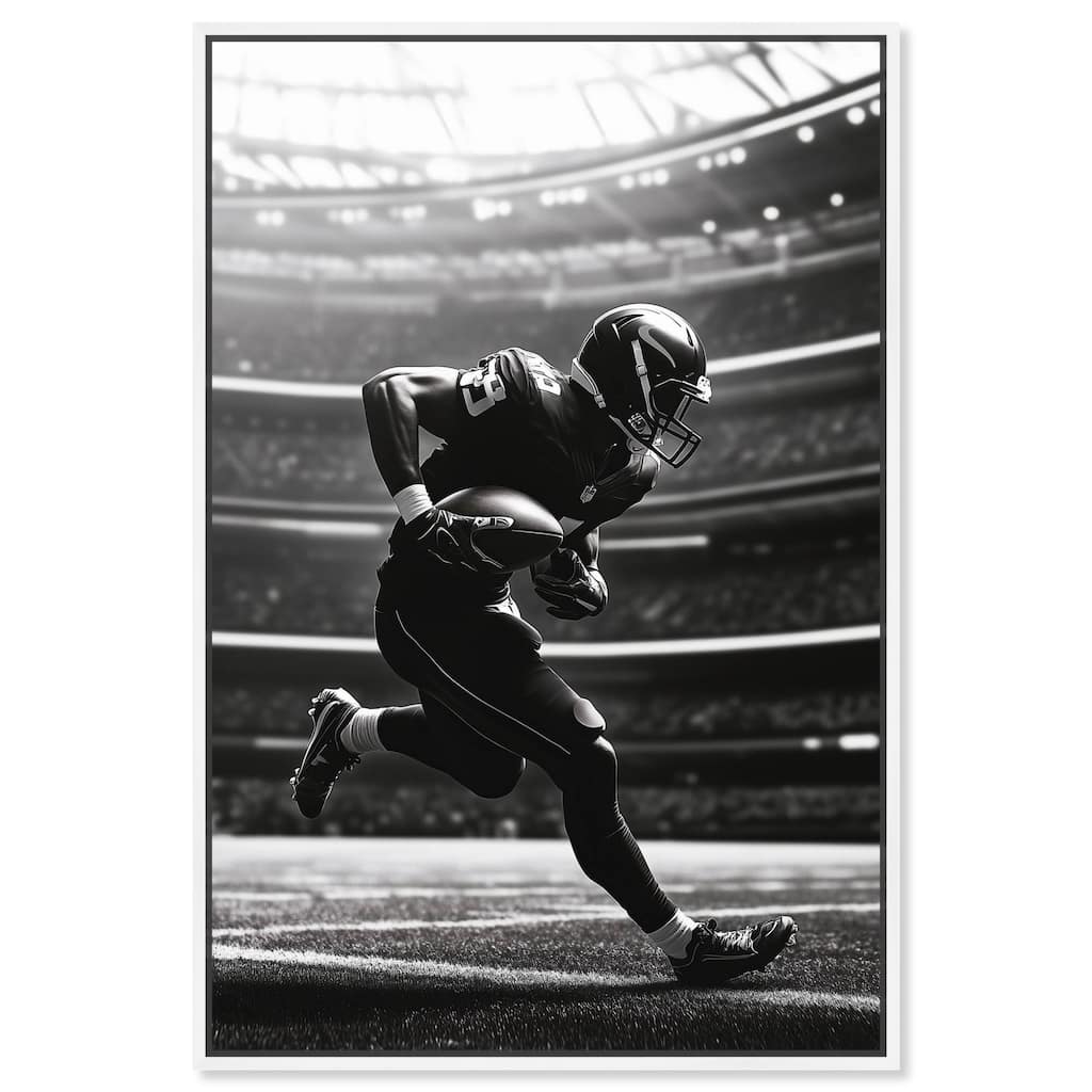 Football Stadium Canvas by Art Remedy