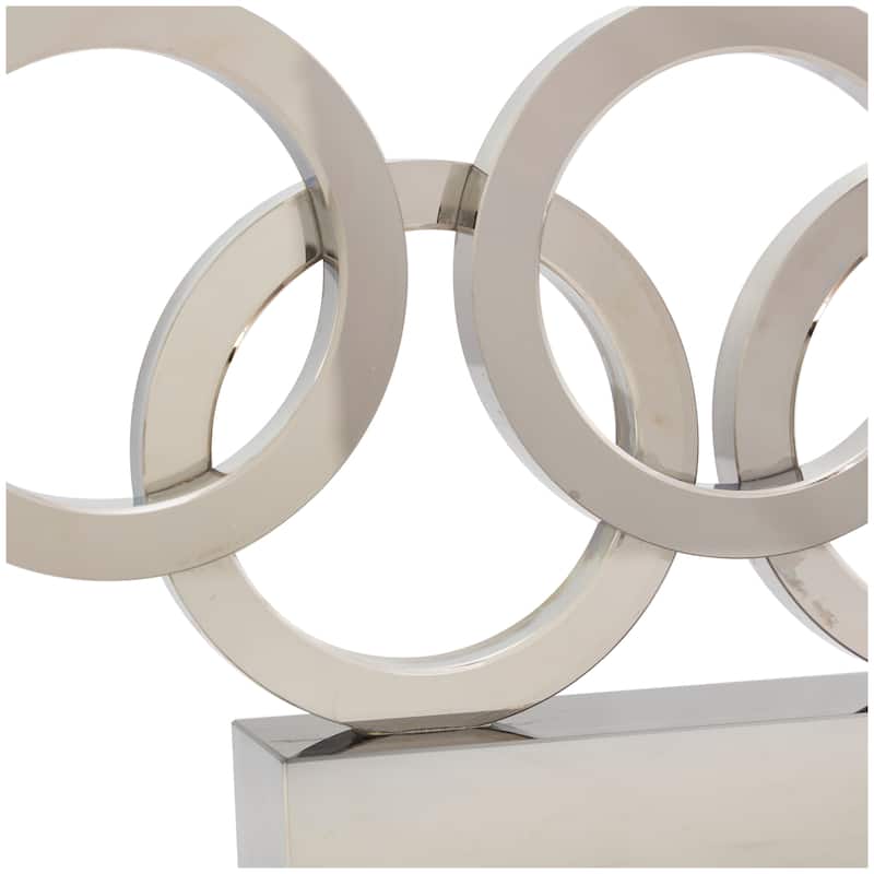 Black Crystal Geometric Decorative Sculpture