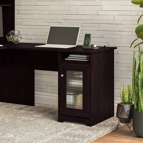 Cabot Desk Return with Storage by Bush Furniture