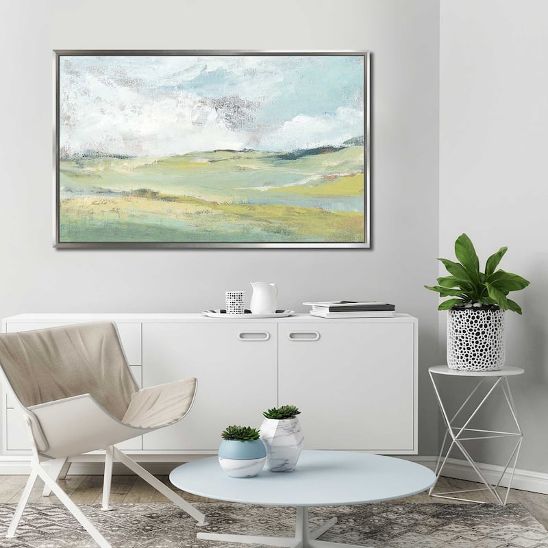 "Country Afternoon" Print on Floating Canvas