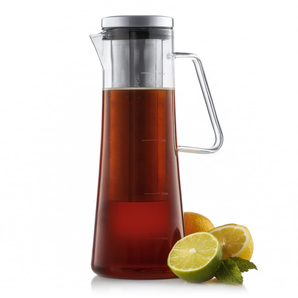 JoyJolt Fresco Cold Brew Coffee Maker, 1 Liter- 32 Ounce Glass Tea Maker