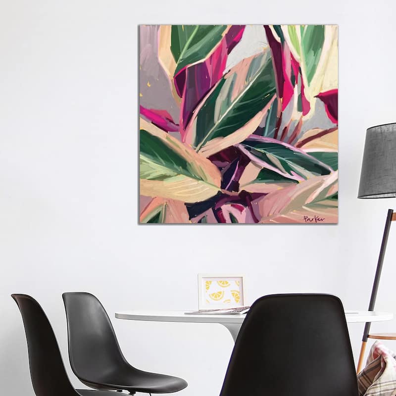 iCanvas "A Painted Plant Never Dies" by Teddi Parker Canvas Print - 37x37x1.5
