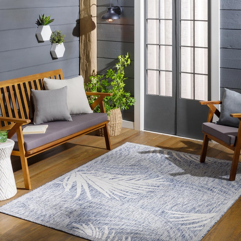 Livabliss Tuareg Tropical Floral & Botanical Indoor / OutdoorArea Rug