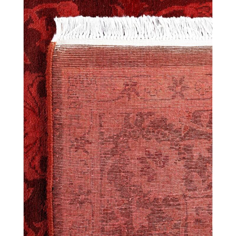 Fine Vibrance, One-of-a-Kind Hand-Knotted Area Rug - Brown, 4' 1" x 6' 5" - 4' 1" x 6' 5"