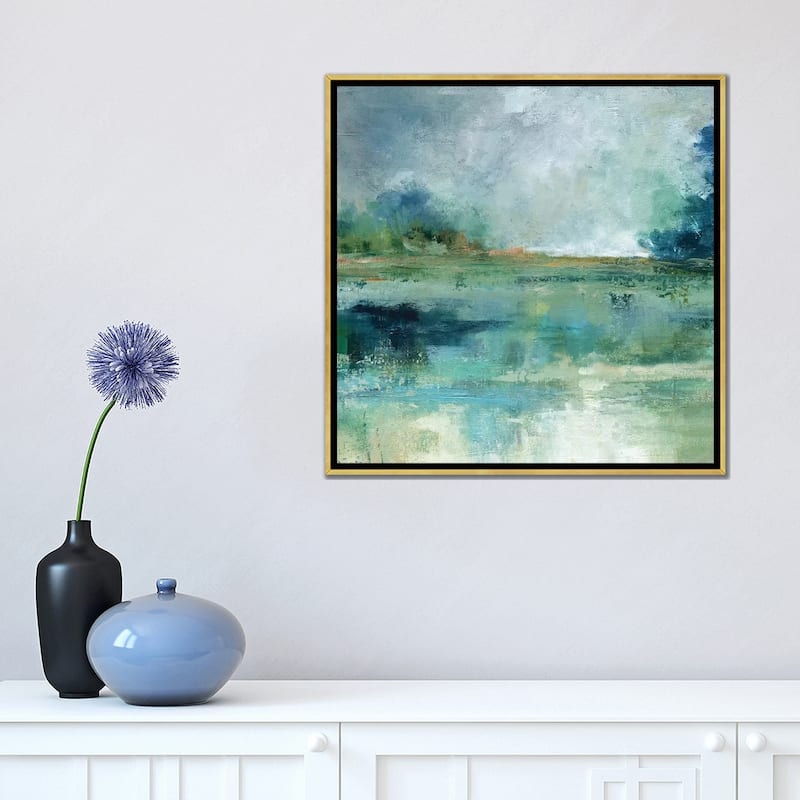 iCanvas "Emerald Isle" by Carol Robinson Framed Canvas Print