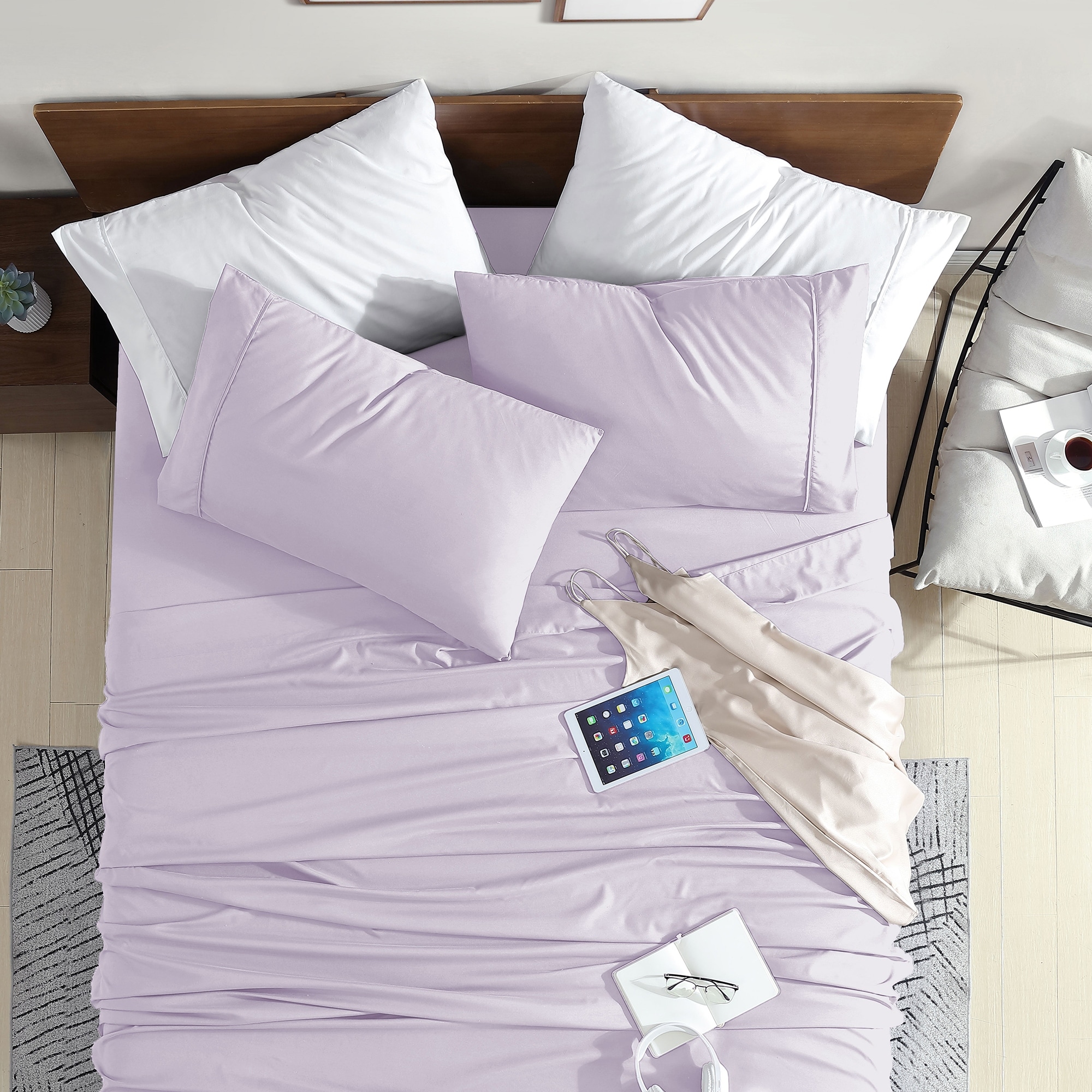 Swift Home Double Brushed Ultra Soft Microfiber Sheets - Picture 52 of 80