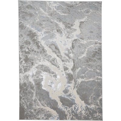Grand Bazaar Aurelian Machine Made Abstract Modern Area Rug