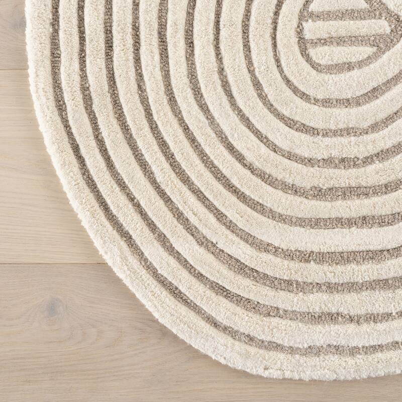 Nuloom Aubreeanna Geometric Wool Area Rug