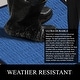 preview thumbnail 70 of 107, A1 Home Collections Polypropylene Rubber Door Mat All Weather Inside Outside Door Mat