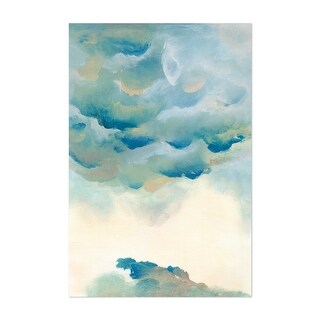 Cloudy night Painting Abstract Clouds Night Art Print/Poster - Bed Bath ...