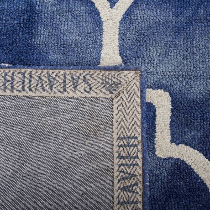 SAFAVIEH Dip Dye Anasthasie Hand-tufted Wool Geometric Area Rug