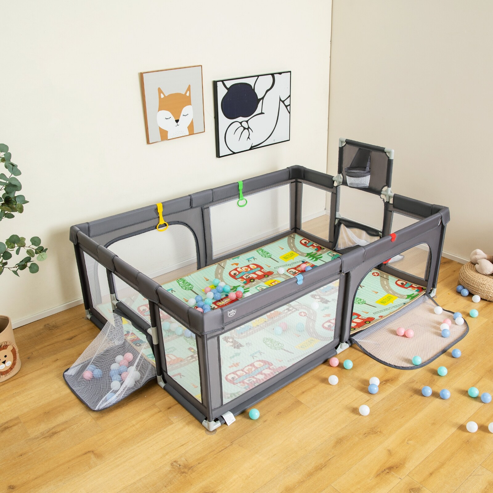 Playpen bed bath beyond top