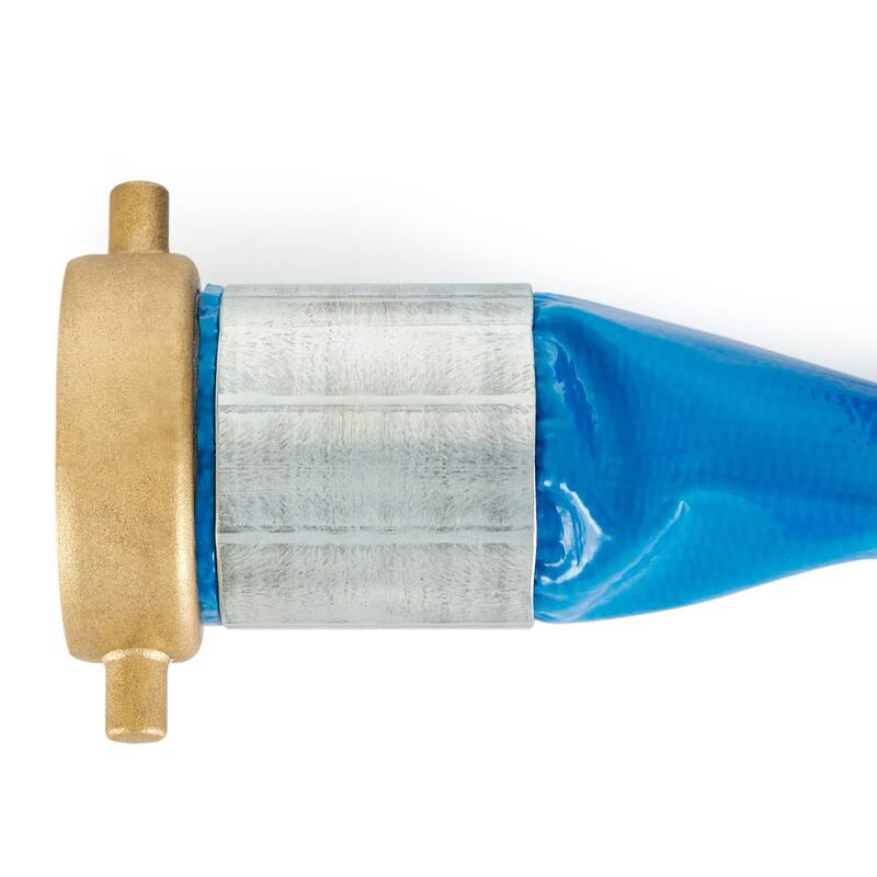 Apache 98138040 2 Inch Diameter 25 Foot Length 70 PSI PVC Lay Flat Hose, Blue - 5.3