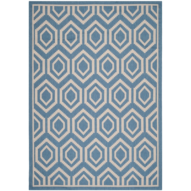 SAFAVIEH Courtyard Carolee Indoor/ Outdoor Patio Backyard Rug