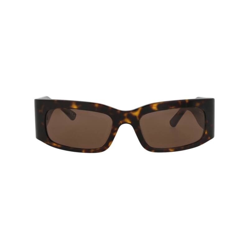 Balenciaga Square-Frame Recycled Acetate Sunglasses - Havana Havana Brown - Multi - Brown Lens