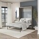 preview thumbnail 16 of 33, Signature Sleep Paramount Queen Murphy Bed, Black Oak