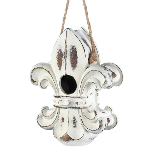 Vintage Fleur De Lis Birdhouse