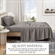preview thumbnail 2 of 6, Linery & Co. Heathered Melange Cotton Jersey Knit Sheet Set