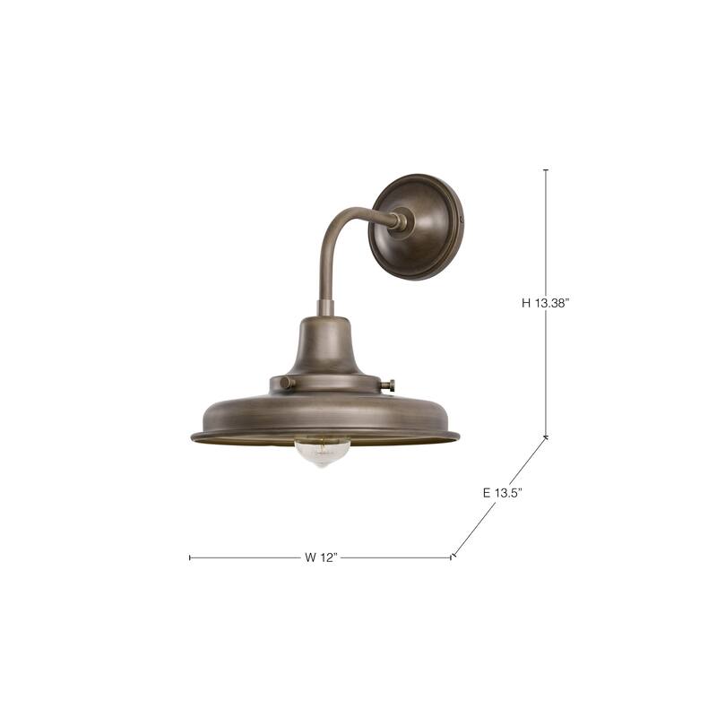 Morris Medium Outdoor Lantern Burnished Bronze Finish - Burnished Bronze