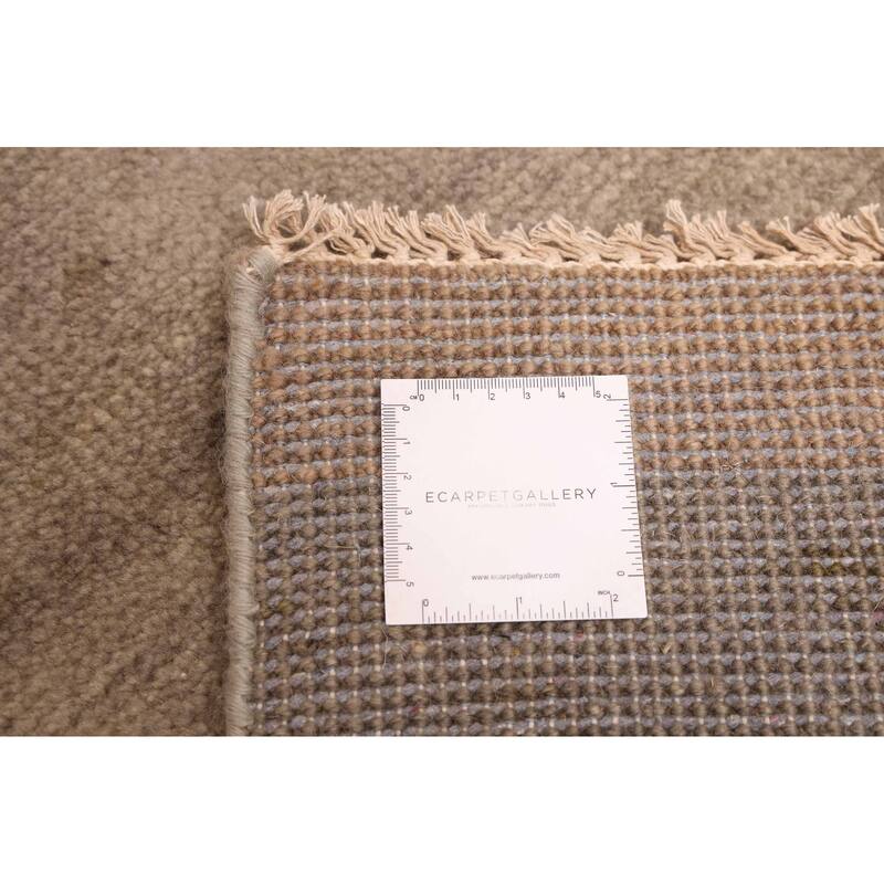 ECARPETGALLERY Hand-knotted Jules Serapi Sage Wool Rug - 7'9 x 10'1