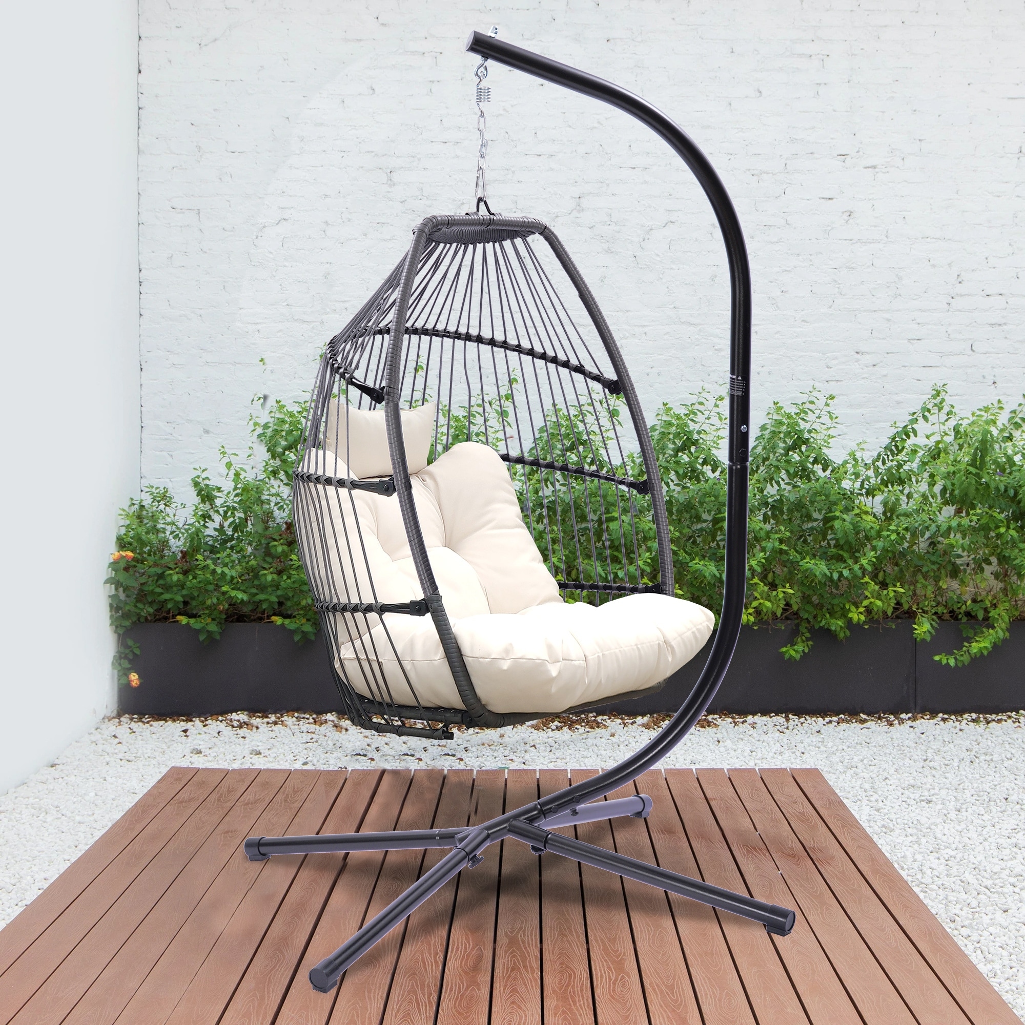 Folding 2025 egg chair