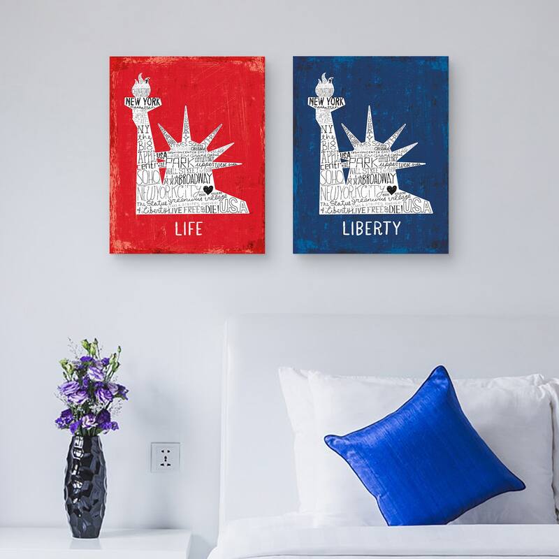 Iconic NYC II & IV by Michael Mullan Canvas Art Prints