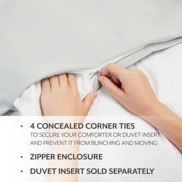 Soft Essentials Oversized Wheat Pattern 3-piece Duvet Set