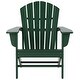 preview thumbnail 30 of 96, Altura Classic Outdoor Eco-Friendly All Weather Adirondack Chairs with Side Table (3-Piece Set)